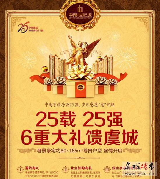 常熟中南世纪城岁末6重大礼