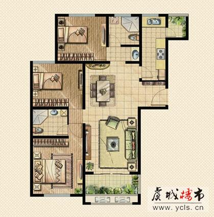 万禾金域蓝湾高层1号楼约85-137㎡户型抢先看