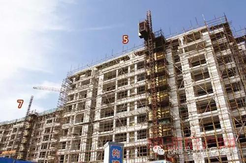 衡泰里宫3月工程进度 一期外立面即将呈现