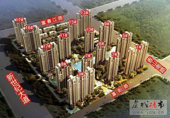 琴湖壹号在售面积为78-170平 均价11000元/平