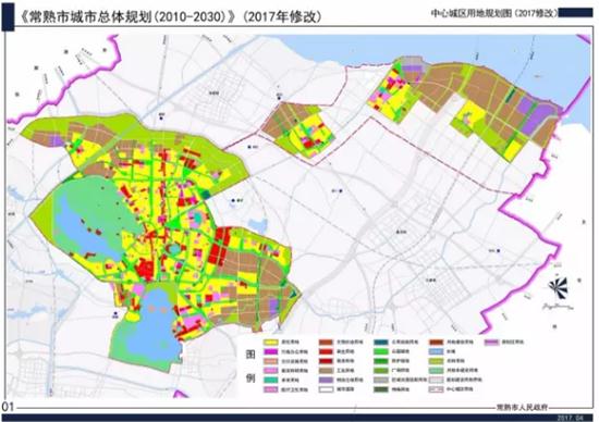 2017常熟市城市新规划 将新建多所学校