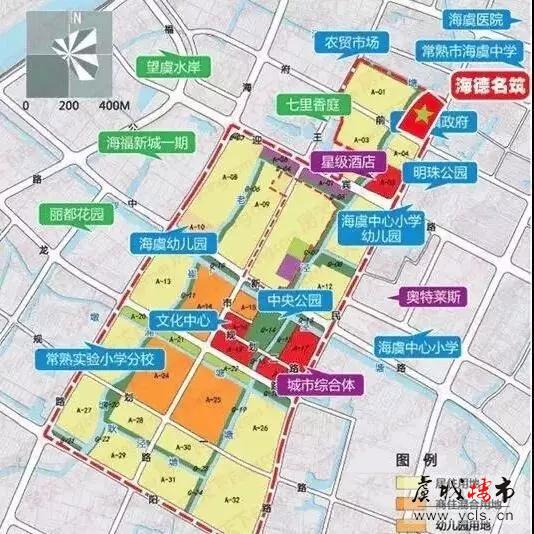 常熟海虞港龙地块批前公示 拟建7幢多层住宅