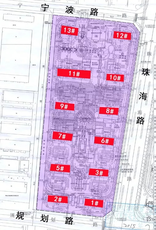 点击图片放大 总平面图